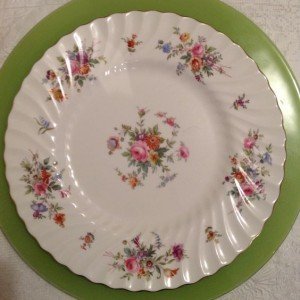 Vintage Fine China Dinner plate