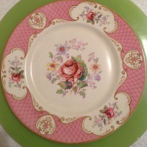 Vintage Fine China Plate