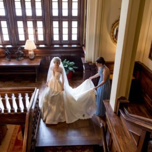 Bride on Stairs